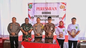 Hibah dari Pemda, Polsek Poncowarno Tempati Gedung Baru