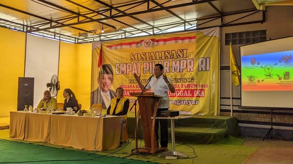 Sosialisasi 4 Pilar, Bamsoet Bicarakan Sistem Demokrasi Sekarang: Lebih Banyak Manfaatnya atau Mudharatnya?