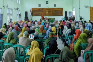 Wujudkan Pemilu Damai, Ratusan Muslimat NU Kebumen Ikuti Literasi Demokrasi