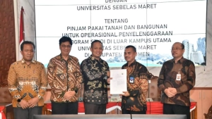 Teken MoU, Pemkab Kebumen dan UNS Sepakati Pendirian Kampus di Bekas RSUD