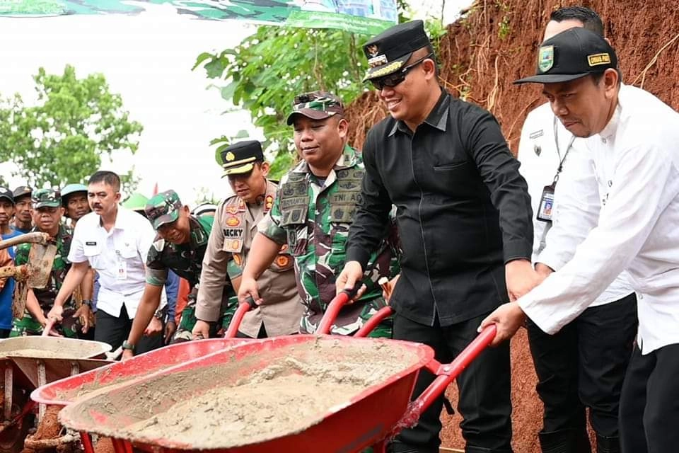 Desa Kenteng Jadi Lokasi Kegiatan KBM Guyub Rukun Tahap 1