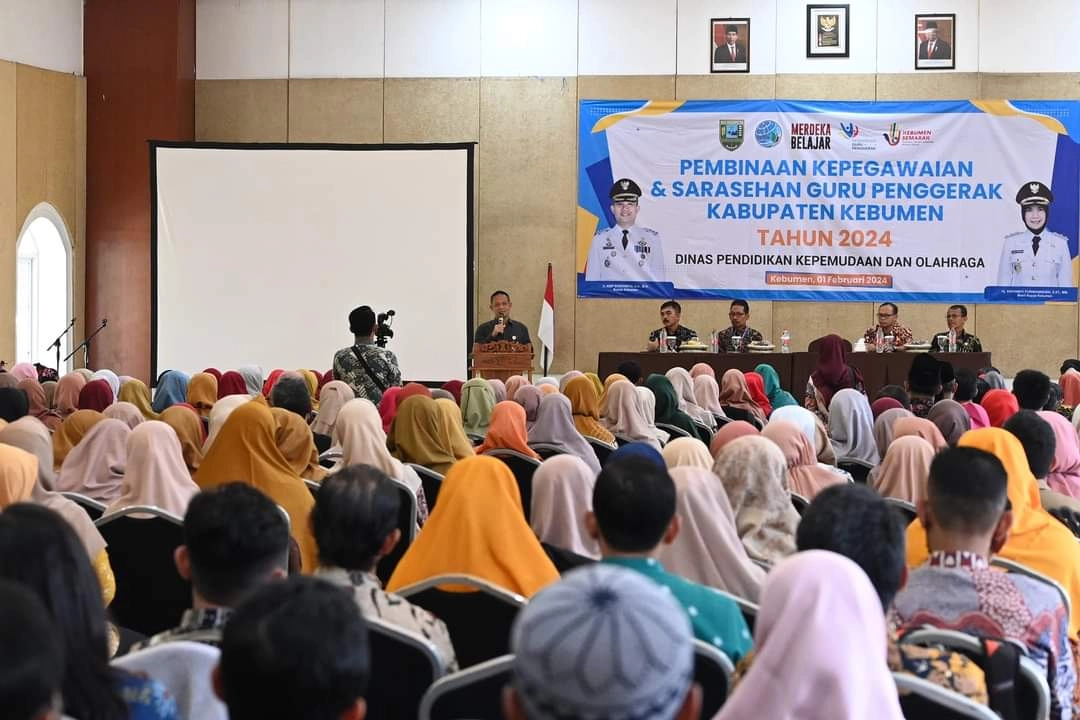 470 Guru Penggerak Ikuti Pembinaan dan Sarasehan, Bupati Upayakan Kenaikan Tunjangan