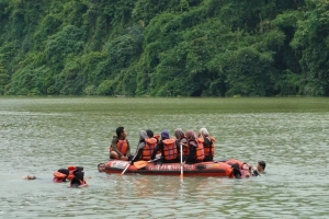 60 Relawan PMI Kebumen Ikuti Pelatihan Water Rescue di Jembangan