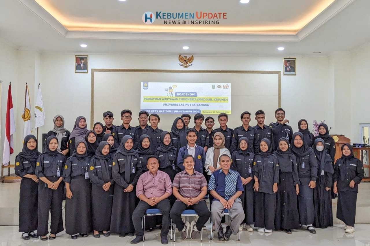 Pasca Pemilu Serentak, Road Show PWI Kebumen Berlangsung di Universitas Putra Bangsa