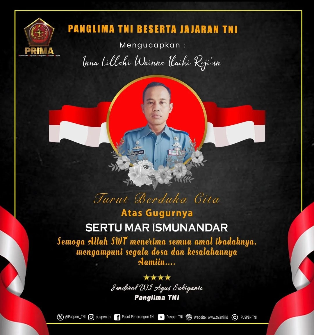 Prajurit Marinir Gugur