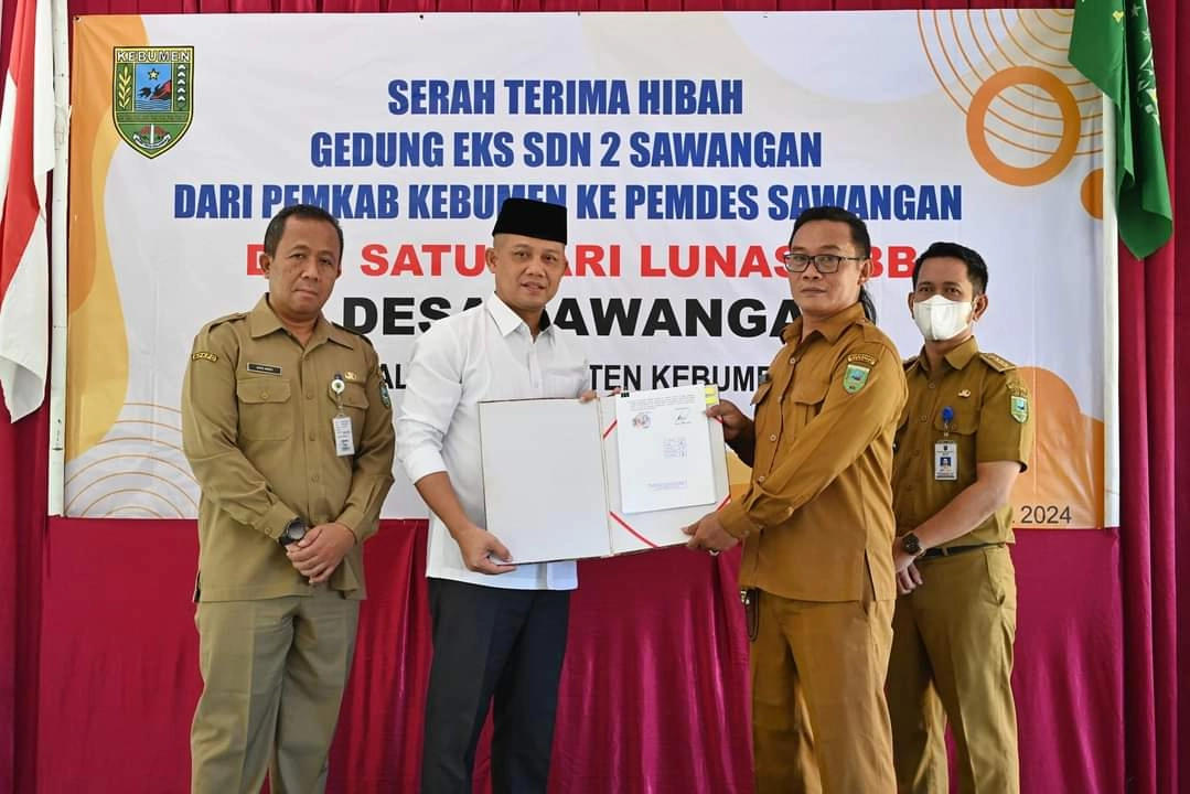 Kekurangan Peserta Didik, Eks Gedung SDN 2 Sawangan Dihibahkan ke Pemdes Sawangan