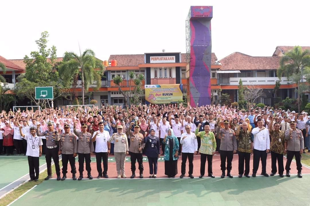 Apel Kesiagaan TPPK, Kapolres Kebumen: Butuh Sinergi Bersama untuk Hilangkan Kekerasan di Satuan Pendidikan