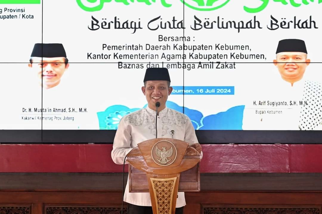 Sejumlah 3.000 Anak Yatim dari 26 Kecamatan di Kabupaten Kebumen Terima Santunan