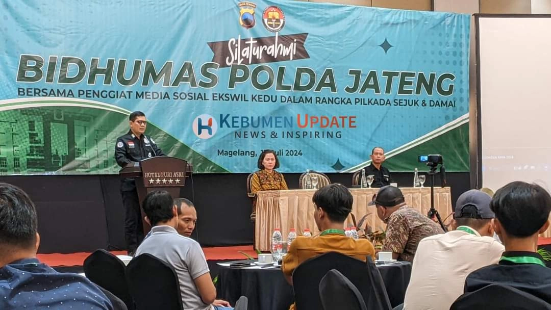 150 Pegiat Medsos di Keresidenan Kedu Ikuti Silaturahmi Bidang Humas Polda Jateng