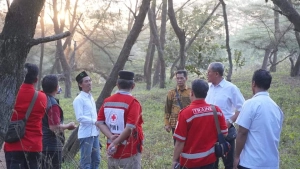 Bupati Arif Sugiyanto Terima Kedatangan PMI Pusat Menjelang Latgab Relawan Sibat