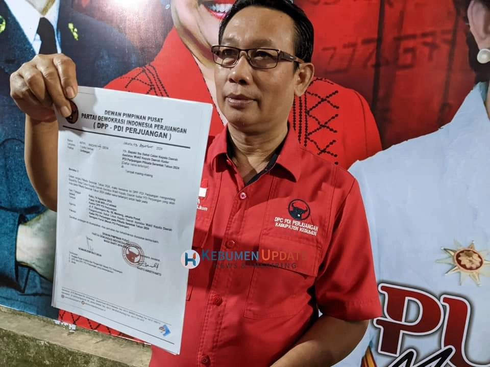 Terima Surat dari DPP PDIP, Saiful Hadi: Arif-Rista Diundang ke DPP untuk Terima Rekom