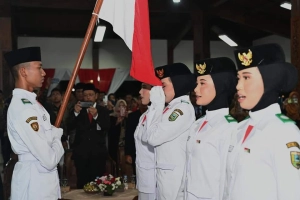 35 Pelajar SMA/SMK Dikukuhkan sebagai Paskibraka Kabupaten Kebumen