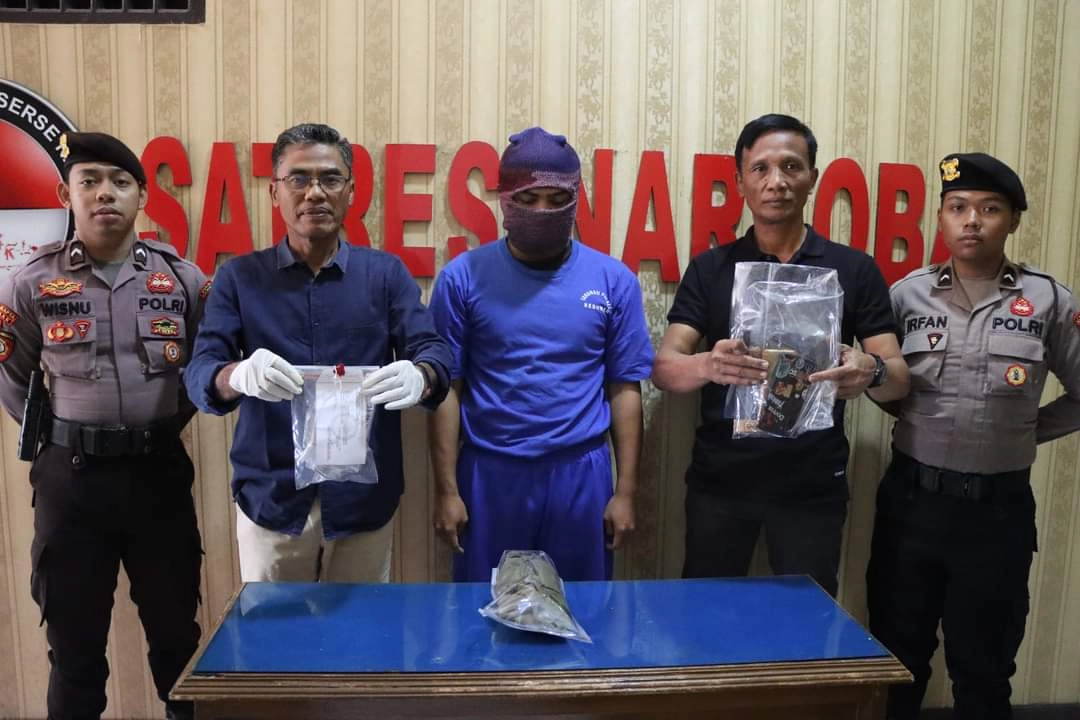 Pemuda Asal Desa Pohkumbang Jadi Tersangka Kasus Kepemilikan Ganja