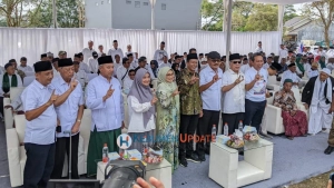 Enam Mantan Bupati dan Wakil Bupati Kebumen Hadiri Deklarasi Lilis-Zaeni