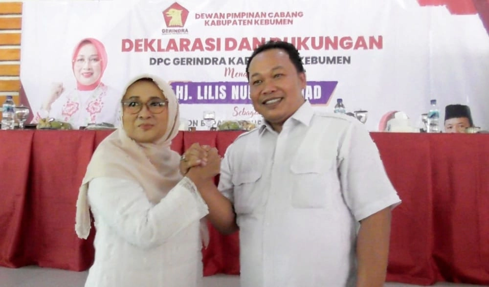 DPC Partai Gerindra Kebumen Dukung dan Deklarasikan Lilis Nuryani Fuad sebagai Calon Bupati Kebumen