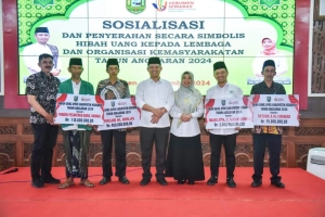 Lembaga Sosial Keagamaan di Kebumen Terima Dana Hibah Rp9 Miliar