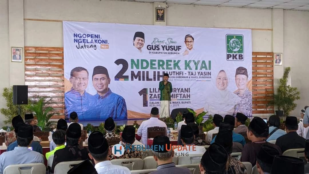 Road Show Gus Yusuf di Kebumen: Menangkan Lilis-Zaeni dan Luthfi-Taj Yasin
