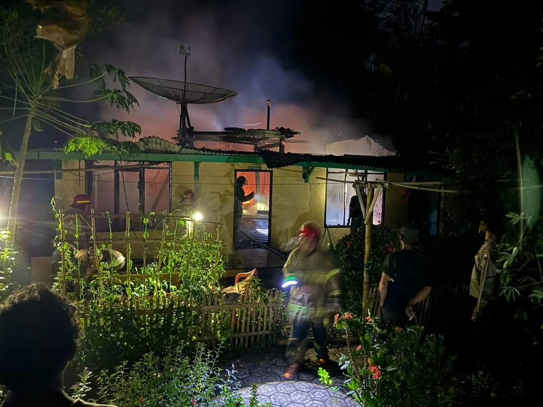 Rumah di Wonosigro Gombong Terbakar, Kerugian Ditaksir Mencapai Rp100 Juta