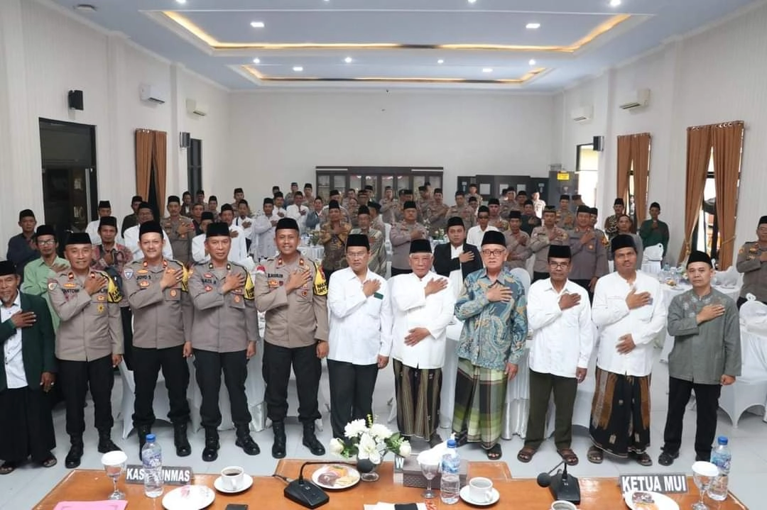Wujudkan Pilkada Damai, Polres Kebumen Silaturahmi dengan MUI dan Ulama se-Kabupaten Kebumen