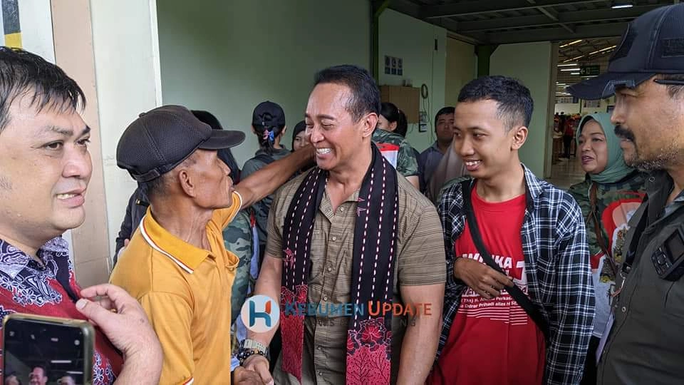 Kunjungi Kebumen, Andika Perkasa Temui Buruh PT MPS Sempor