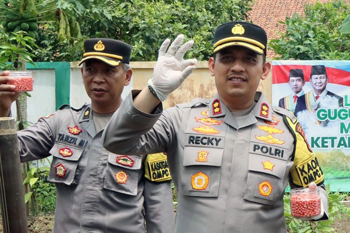 Jagung Hibrida, Ketahanan Pangan, Polres Kebumen,