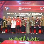 Berikut Dokumentasi Debat Kedua Antar Paslon 01 Lilis-Zaeni dan Paslon 02 Arif-Rista