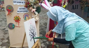 Lokakarya 7 Program Pendidikan Guru Penggerak Angkatan 11 Tampilkan Pameran Kreasi Seni