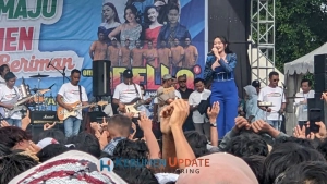 Tasyakuran Menang Pilkada, Bolo Seno Undang Orkes Dangdut OM Adella