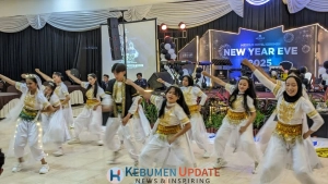 Seperti Ini Suasana Malam Pergantian Tahun di Hotel Mexolie Kebumen