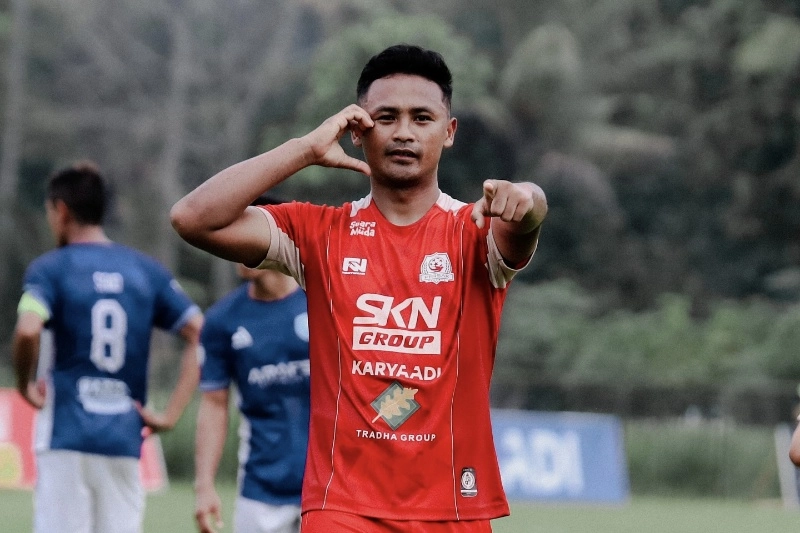 Wisnu Cetak Hattrick, Persak Kebumen Selamat dari Kekalahan 