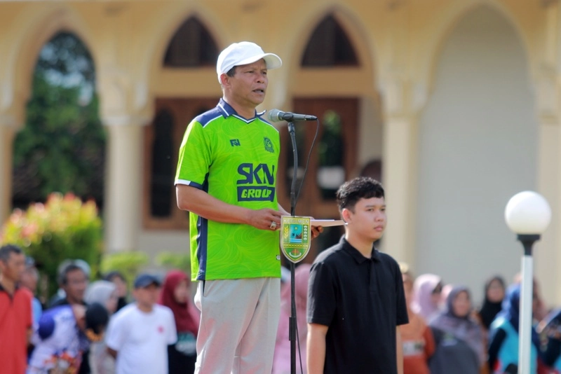 Zaeni Miftah Pimpin Apel Perdana sebagai Wakil Bupati Kebumen