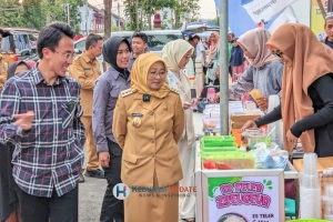 Bupati Lilis Nuryani Buka Pasar Takjil Ramadan, Dukung UMKM Kebumen di Bulan Penuh Berkah
