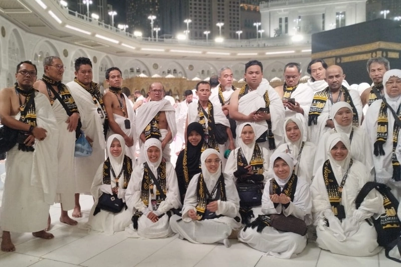 Umroh Ramadan: 32 Jamaah PMI Kebumen Khusyuk Beribadah di Tanah Suci