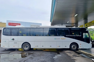 Dari Kebumen untuk Indonesia, Bus Listrik AKAP Pertama di Lintas Selatan Jateng