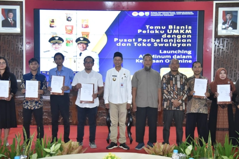 Dorong UMKM Kebumen Naik Kelas, Pemkab Gelar Business Matching dan Luncurkan Program Bela Beli