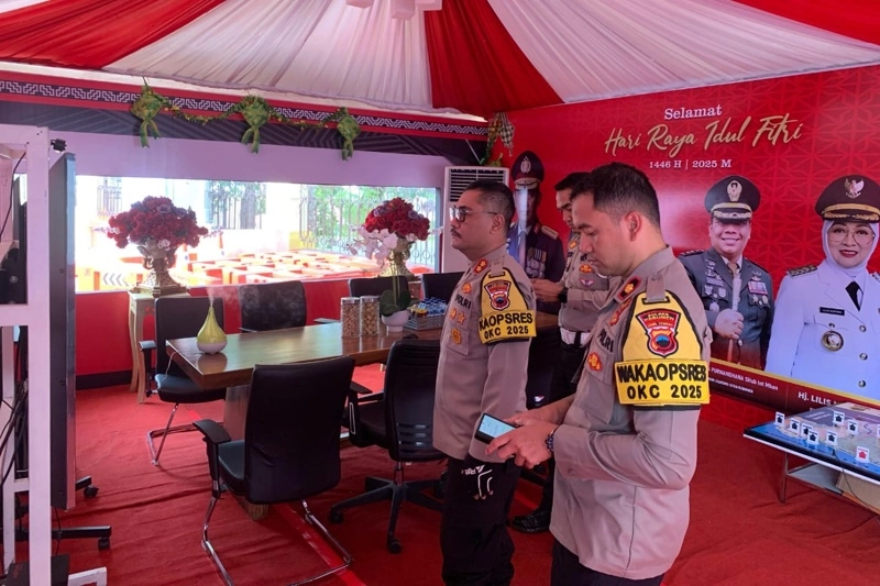 Lebaran 2025, Polres Kebumen Pantau Arus Mudik dengan CCTV