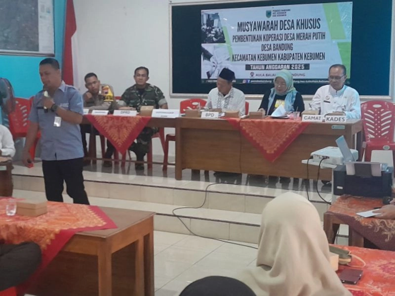 Hanya Sisa 2 Desa, Kebumen Hampir Rampung Bentuk Koperasi Merah Putih