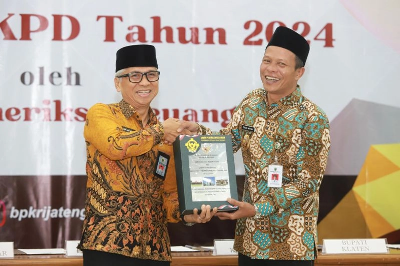 Pemkab Kebumen Raih WTP BPK RI Kedelapan Kalinya