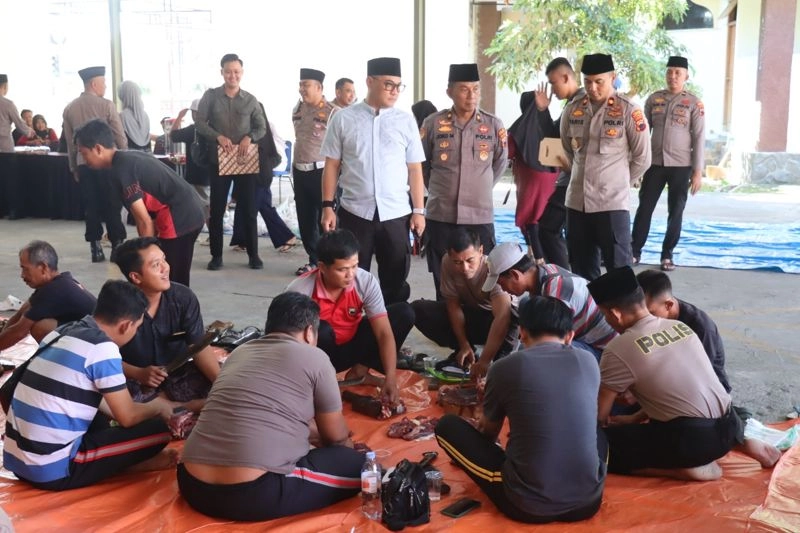 Idul Adha Polres Kebumen: Kurban Higienis Diawasi Dokter Hewan, Ribuan Paket Siap Didistribusikan