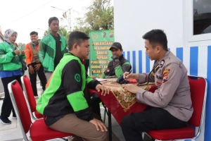 Deteksi Dini Kesehatan: Warga dan Ojol Kebumen Nikmati Pemeriksaan Gratis
