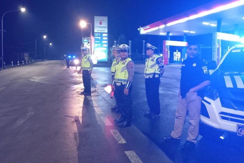 Patroli ke Titik Rawan Aksi Balap Liar, Gerombolan Remaja Langsung Membubarkan Diri