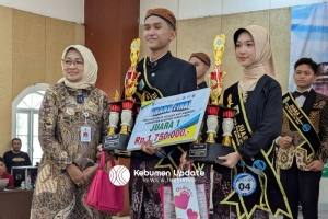 Muhammad Afgan dan Qonita Nazuula Terpilih sebagai Duta Pelajar Anti Narkoba Kebumen 2025