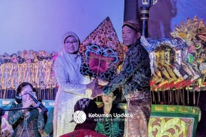 Meski Medan Sulit, Bupati Lilis Nuryani Tetap Hadiri Ruwat Bumi Desa Ginandong