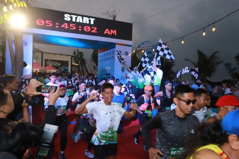 Dari Kebumen Hingga Zimbabwe: Geopark Trail Run 2025 Satukan Ribuan Pelari