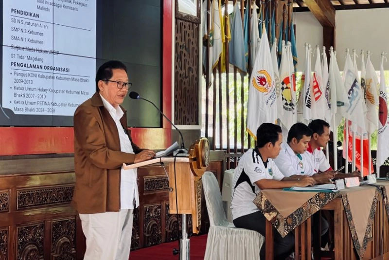 Zubair Syamsu Pimpin KONI Kebumen 2024-2028