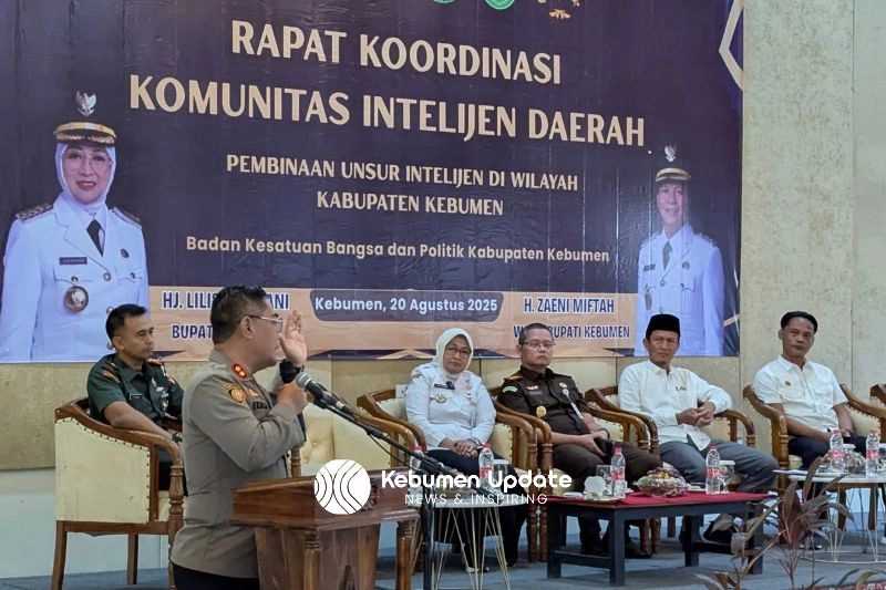 Komunitas Intelijen Daerah Kebumen Gelar Rakor, Ini Poin Pentingnya