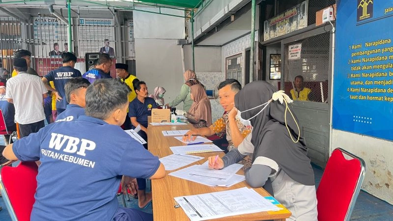 Rutan Kebumen Prioritaskan Kesehatan Warga Binaan dengan Tes HIV dan Sifilis