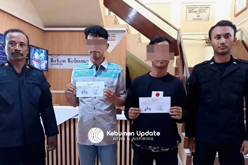Dapat Amnesti, Dua Narapidana di Rutan Kebumen Hirup Udara Bebas