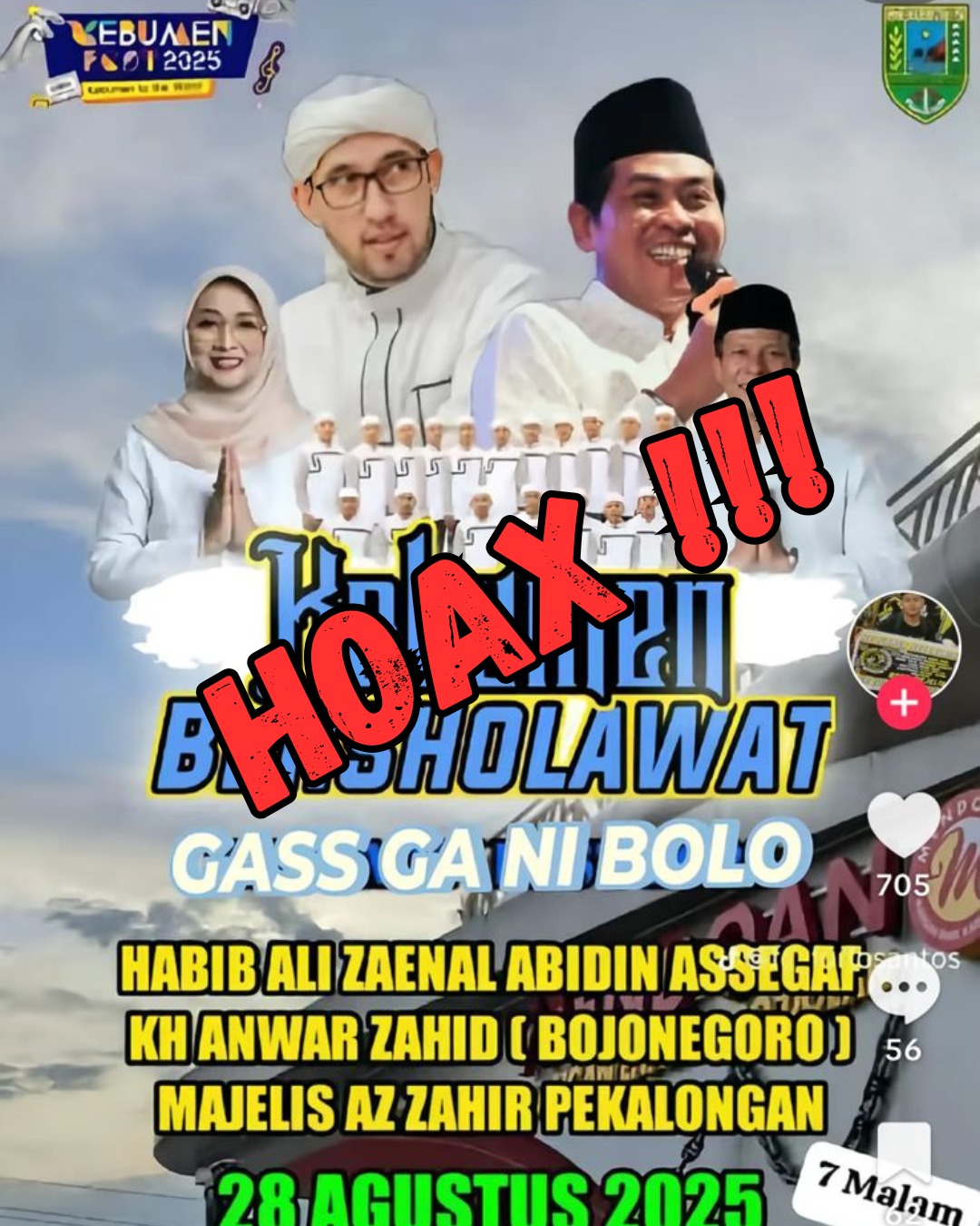 Poster hoaks. 