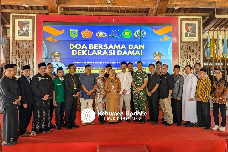 Lewat Doa Bersama, Kebumen Tegaskan Komitmen Damai